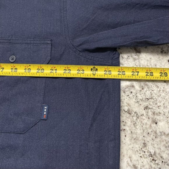 Spentex NGI Flame Resistant - ARC Rating 9.3 ATPV Shirt - Sz LL - Navy Blue - Picture 8 of 10